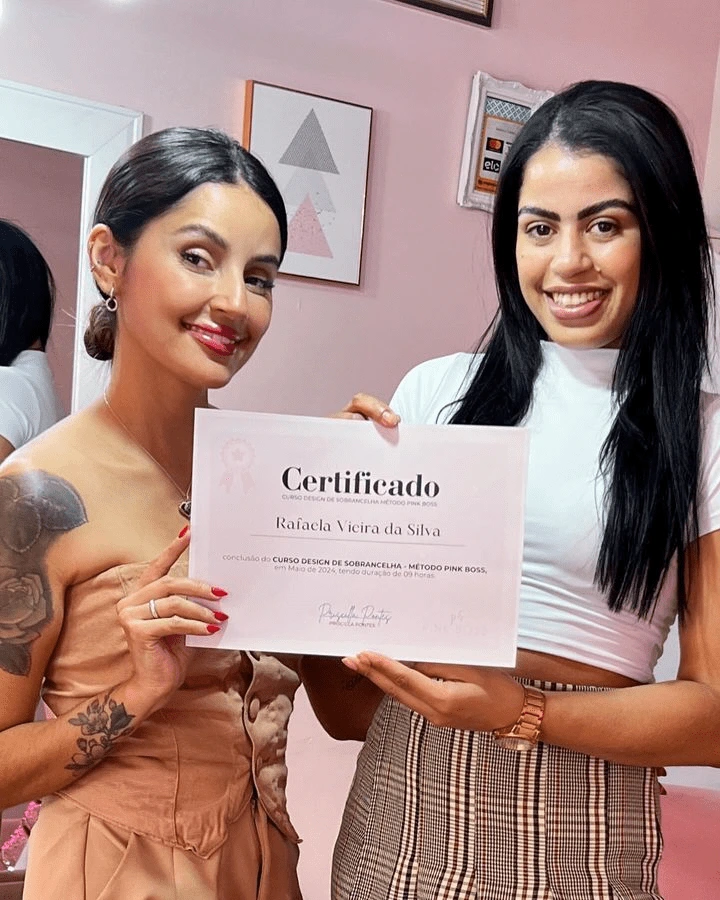 Certificado de conclusão de curso, aluna Rafaela Certificado Aluna Rafaela